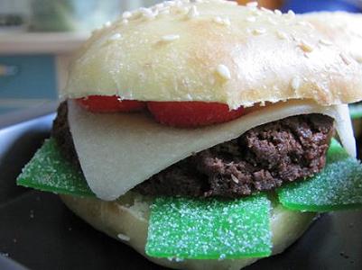hamburger sucré